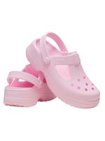 Zueco-Infantil-Niña-Mary-Jane-Clog-K-Rosado-Crocs