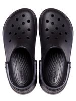 Zueco-Plataforma-Mujer-Bae-Clog-Negro-Crocs