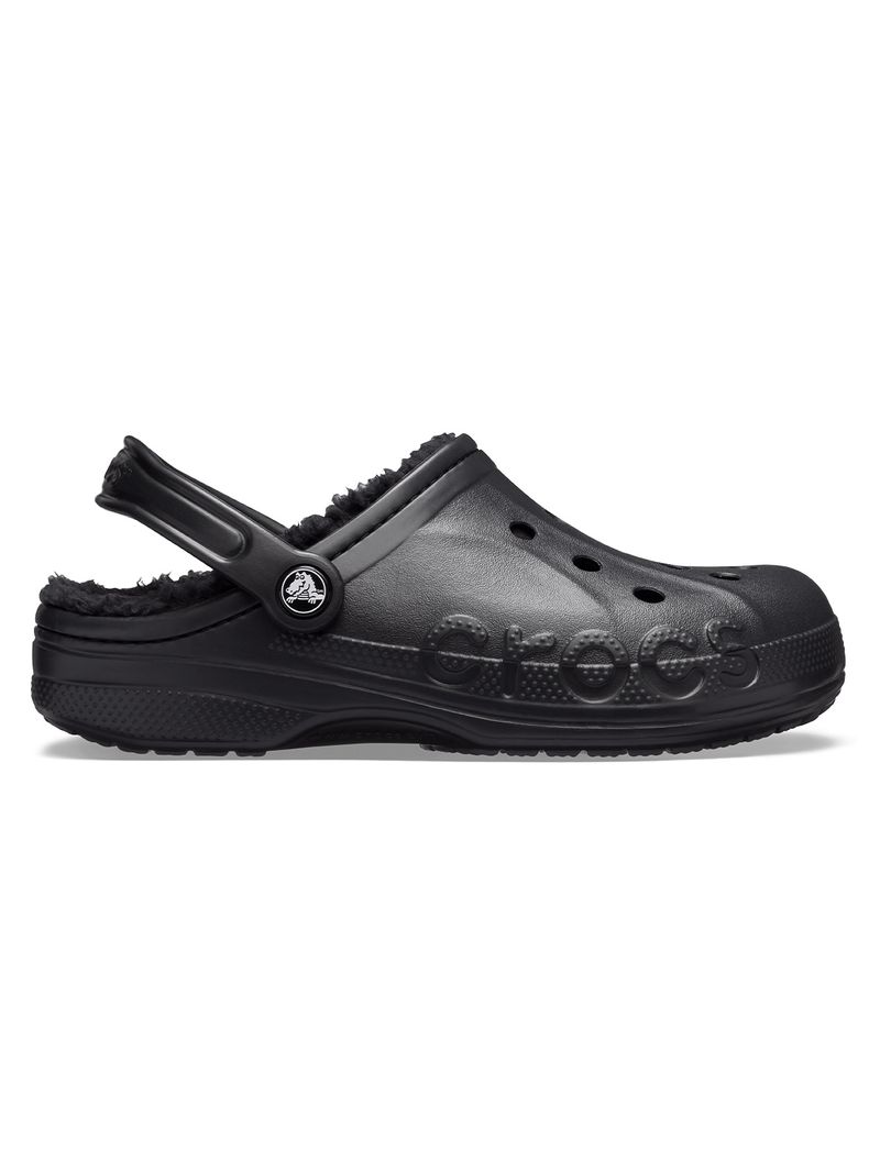 Zueco-Unisex-Baya-Lined-Clog-Negro-Crocs