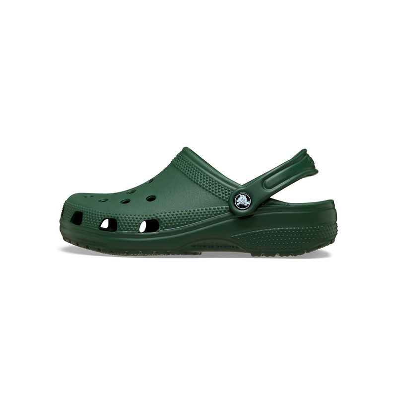 Zueco-Unisex-Classic-Clog-Verde-Oscuro-Crocs