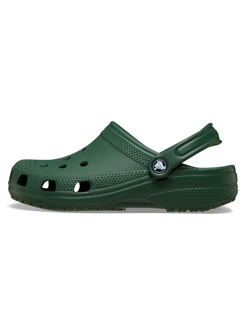 Zueco-Unisex-Classic-Clog-Verde-Oscuro-Crocs