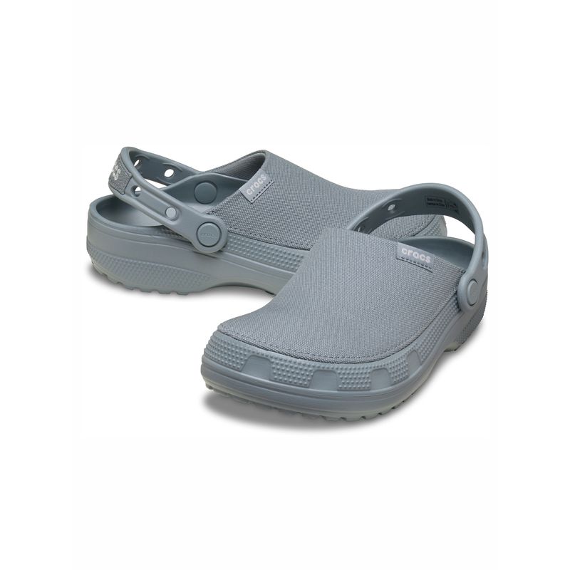 Zueco-Unisex-Classic-Crafted-Clog-Gris-Azulado-Crocs