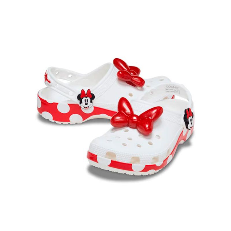 Zueco-Unisex-Minnie-Mouse-Clog-Blanco-Crocs