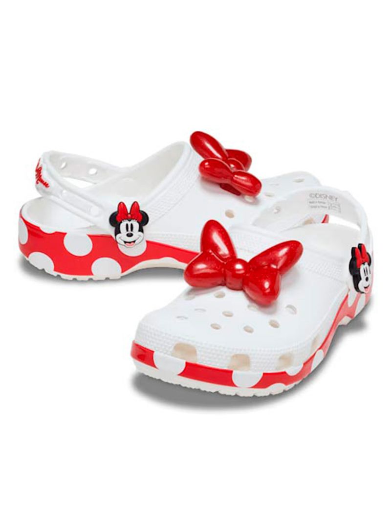 Zueco-Unisex-Minnie-Mouse-Clog-Blanco-Crocs