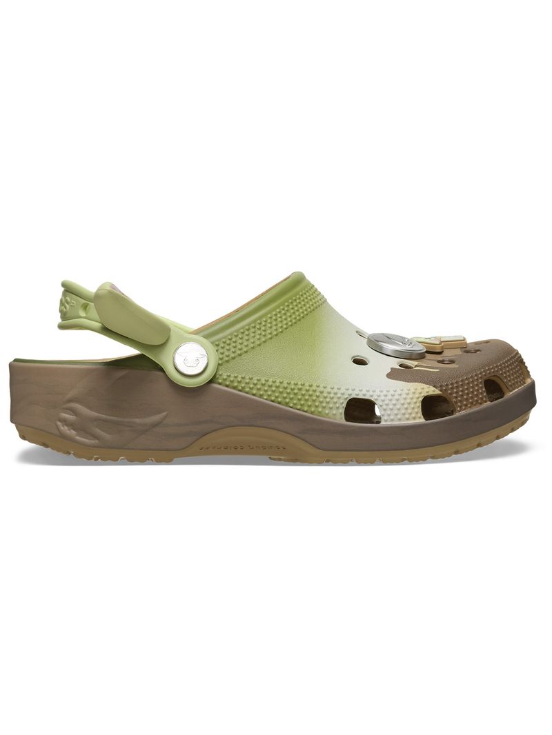 Zueco-Niños-Grandes-Star-Wars-Grogu-Clog-Verde-Crocs