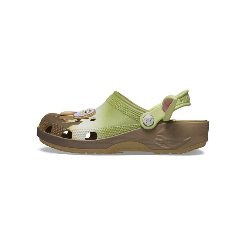 Zueco-Niños-Grandes-Star-Wars-Grogu-Clog-Verde-Crocs