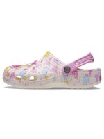 Zueco-Mujer-Hello-Kitty-Clog-Blanco-Crocs