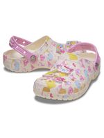 Zueco-Mujer-Hello-Kitty-Clog-Blanco-Crocs