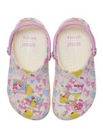 Zueco-Mujer-Hello-Kitty-Clog-Blanco-Crocs