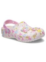 Zueco-Mujer-Hello-Kitty-Clog-Blanco-Crocs