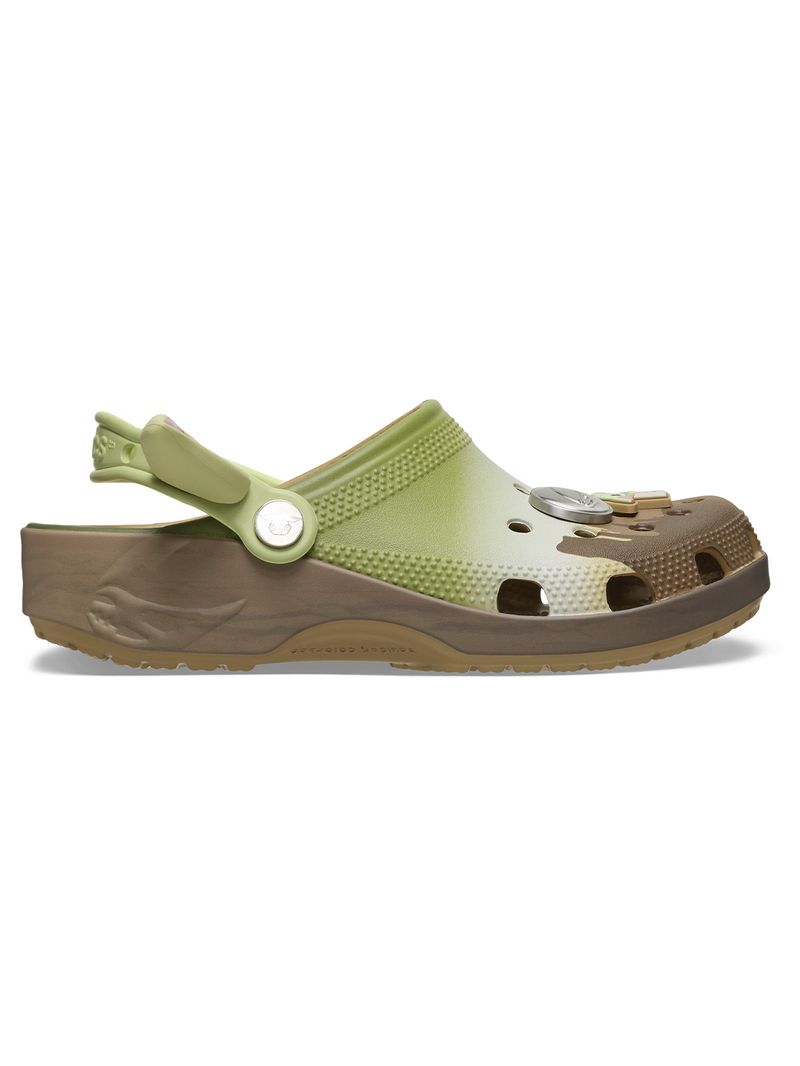 Zueco-Unisex-Star-Wars-Grogu-Clog-Verde-Crocs
