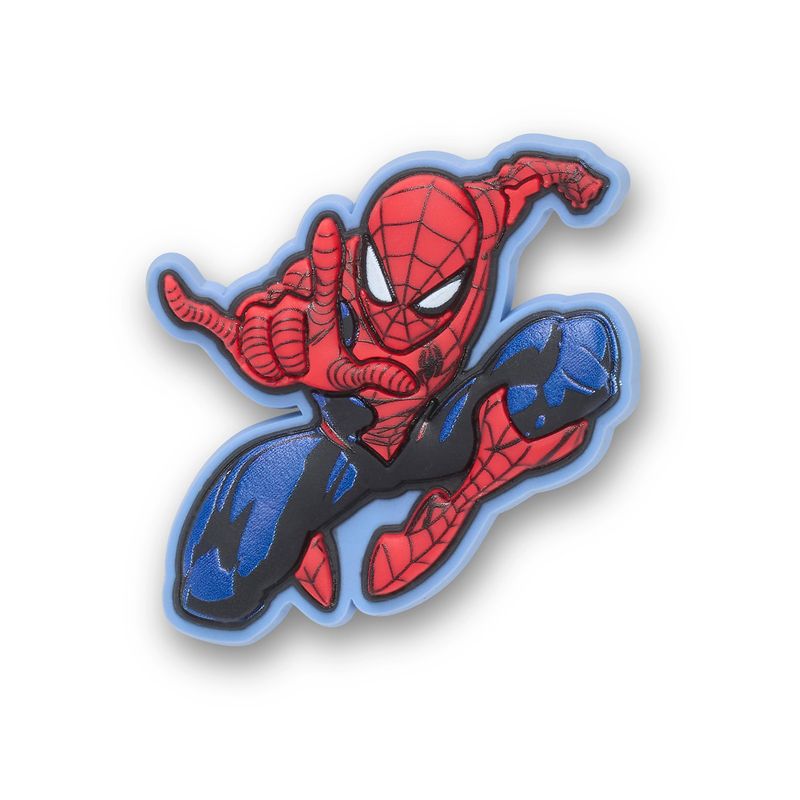 Jibbitz-Spiderman-Rojo-Crocs