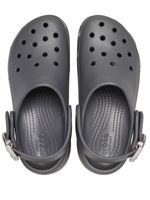 Zueco-Mujer-Classic-Platoform-Buckle-Gris-Oscuro-Crocs