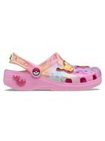 Zueco-Niños-Grandes-Classic-Clog-Pikachu-Rosa-Crocs