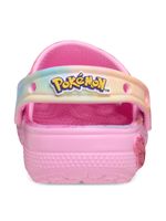 Zueco-Niños-Grandes-Classic-Clog-Pikachu-Rosa-Crocs
