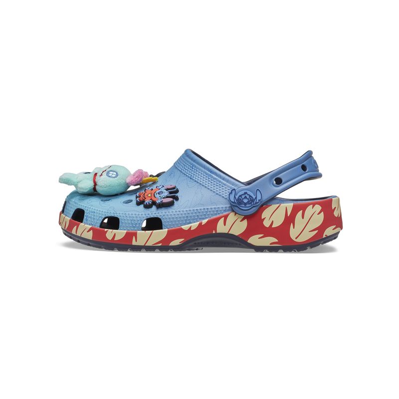 Zueco-Unisex-Classic-Clog-Stitch-Azul-Crocs