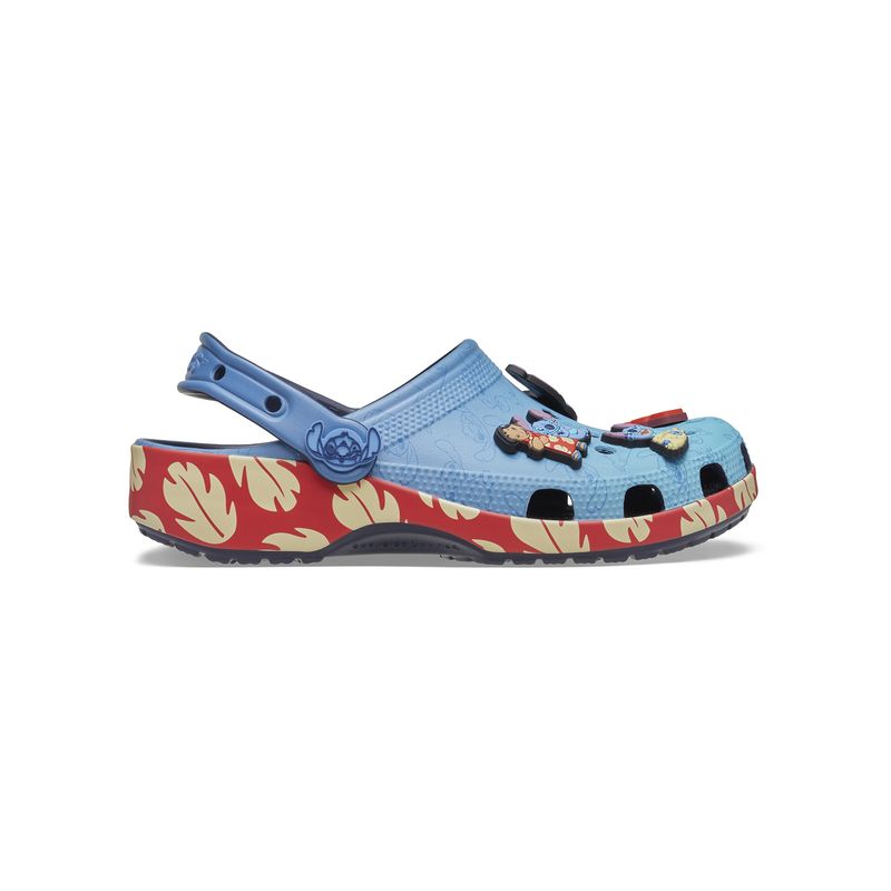 Zueco-Unisex-Classic-Clog-Stitch-Azul-Crocs