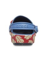 Zueco-Niños-Pequeños-Classic-Clog-Stitch-Azul-Crocs