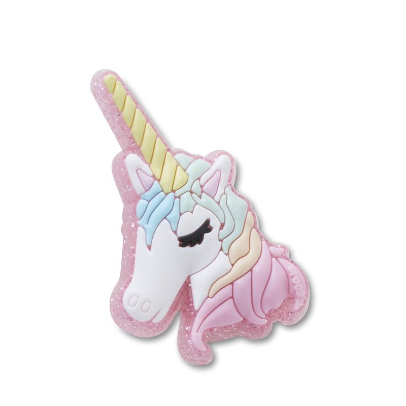 Jibbitz-Unicornio-Brillante-Crocs