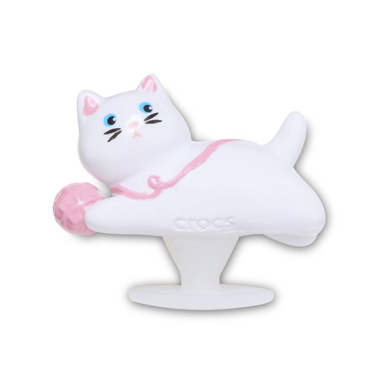Jibbitz-Gatito-3D-Con-Lana-Crocs