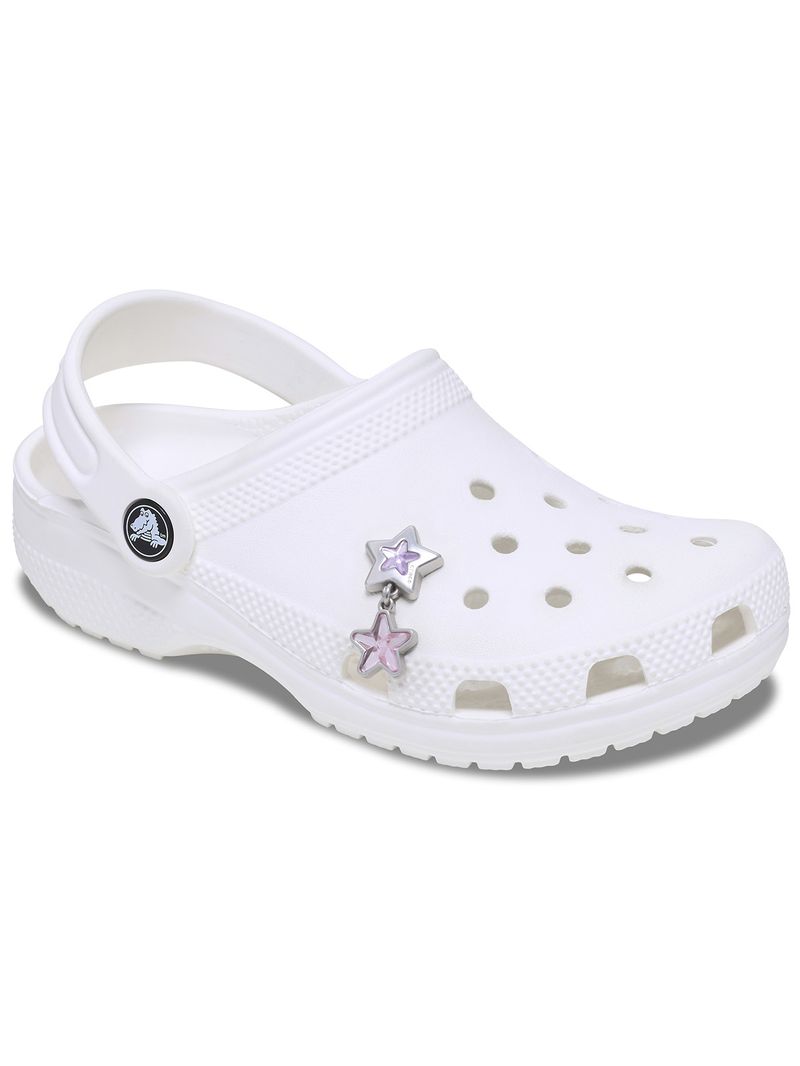 Jibbitz-Colgante-De-Estrella-Morado-Y-Rosa-Crocs