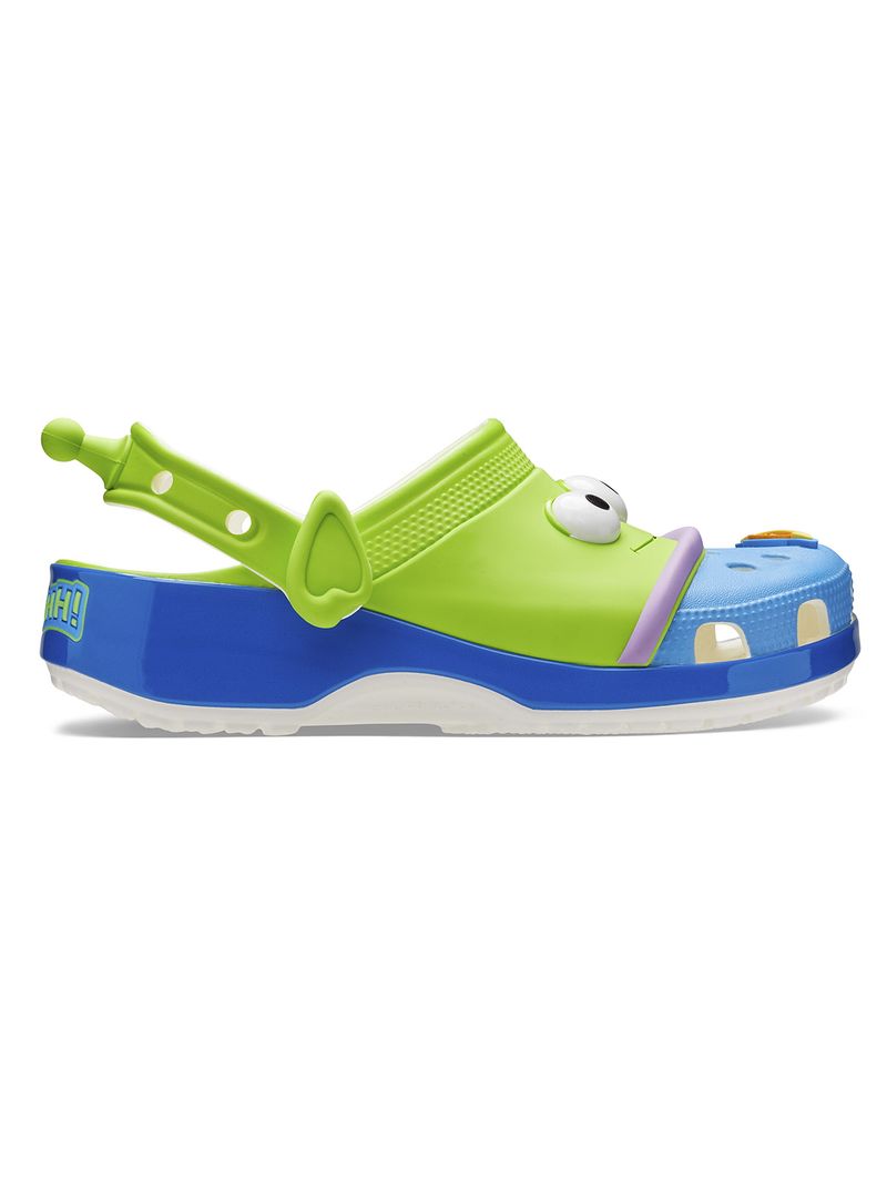 Zueco-Niños-Grandes-Toy-Story-Aliens-Verde-Crocs