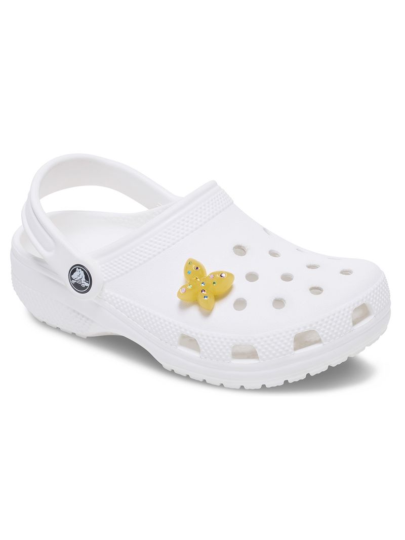 Jibbitz-Mariposa-De-Gema-Amarilla-Crocs