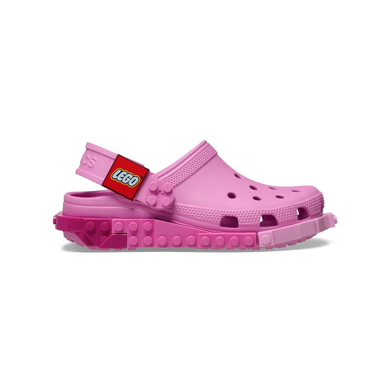 Zueco-Niños-Grandes-Lego-4LW-System-Clog-Rosa-Crocs