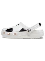Zueco-Niños-Grandes-Classic-Clog-Futbol-Blanco-Crocs