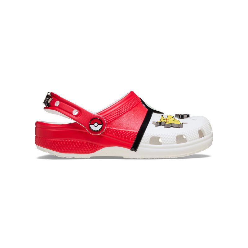Zueco-Niños-Grandes-PokeBall-Multicolor-Crocs